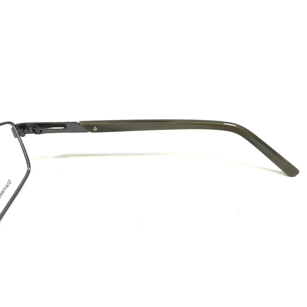 Donald Trump Eyeglasses Frames DT 70-3 Black Gray Green Rectangular 56-17-140
